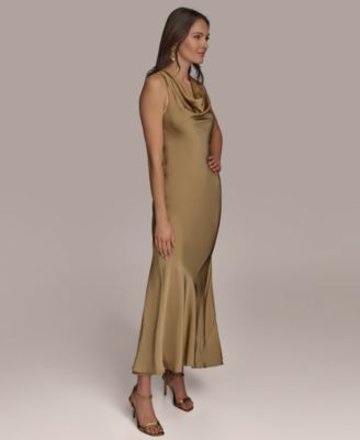 Women's Cowlneck Slip Gown