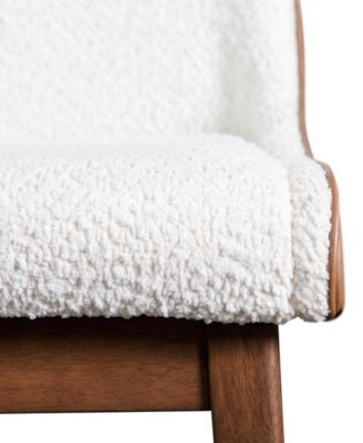 2-Pc. Forest Wisp Boucle Fabric Dining Chair Set