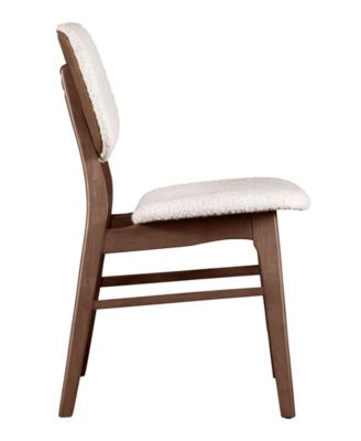 2-Pc. Grove Boucle Fabric Padded Dining Chair Set 