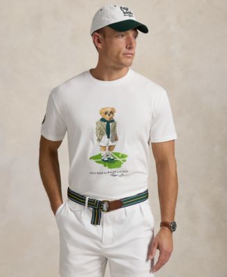 Polo Ralph Lauren - Unisex Wimbledon Classic-Fit Polo Bear T-Shirt