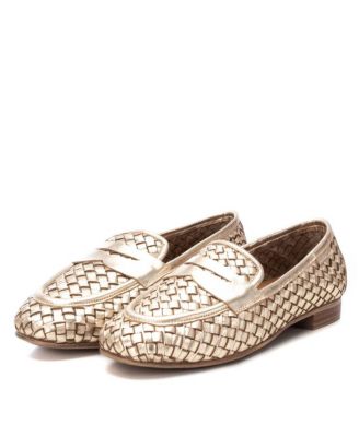 Carmela Leather Collection Women's Braided Flats by Xti