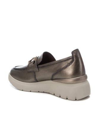 Carmela Leather Collection Women's Wedge Moccasins