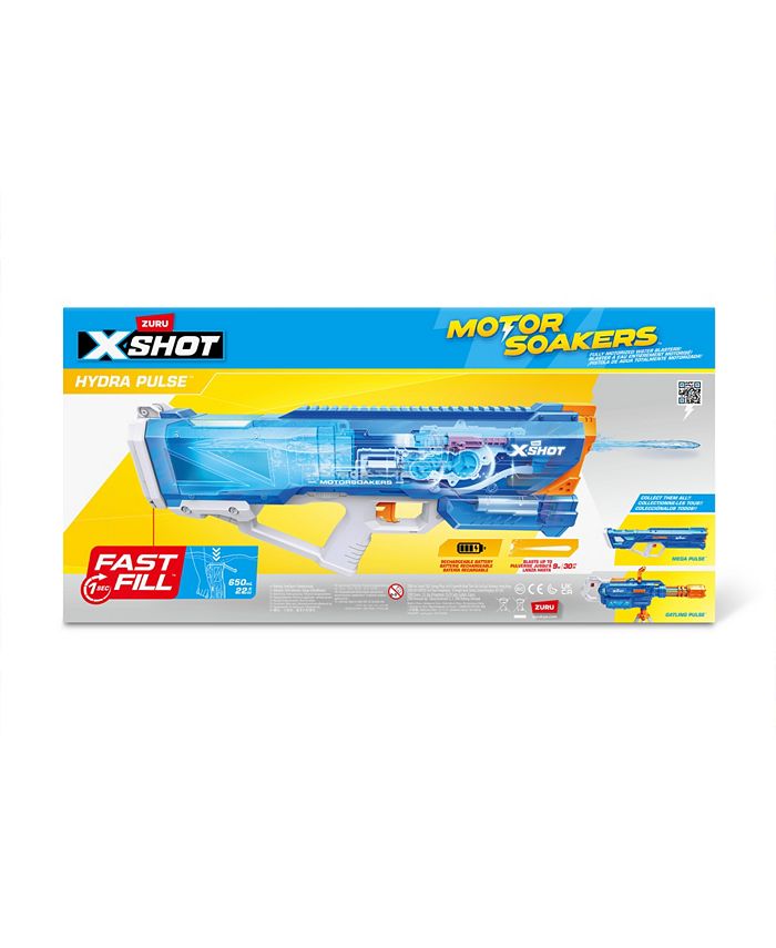 X-Shot Water Hydra Pulse Motor Soaker - White - No Size