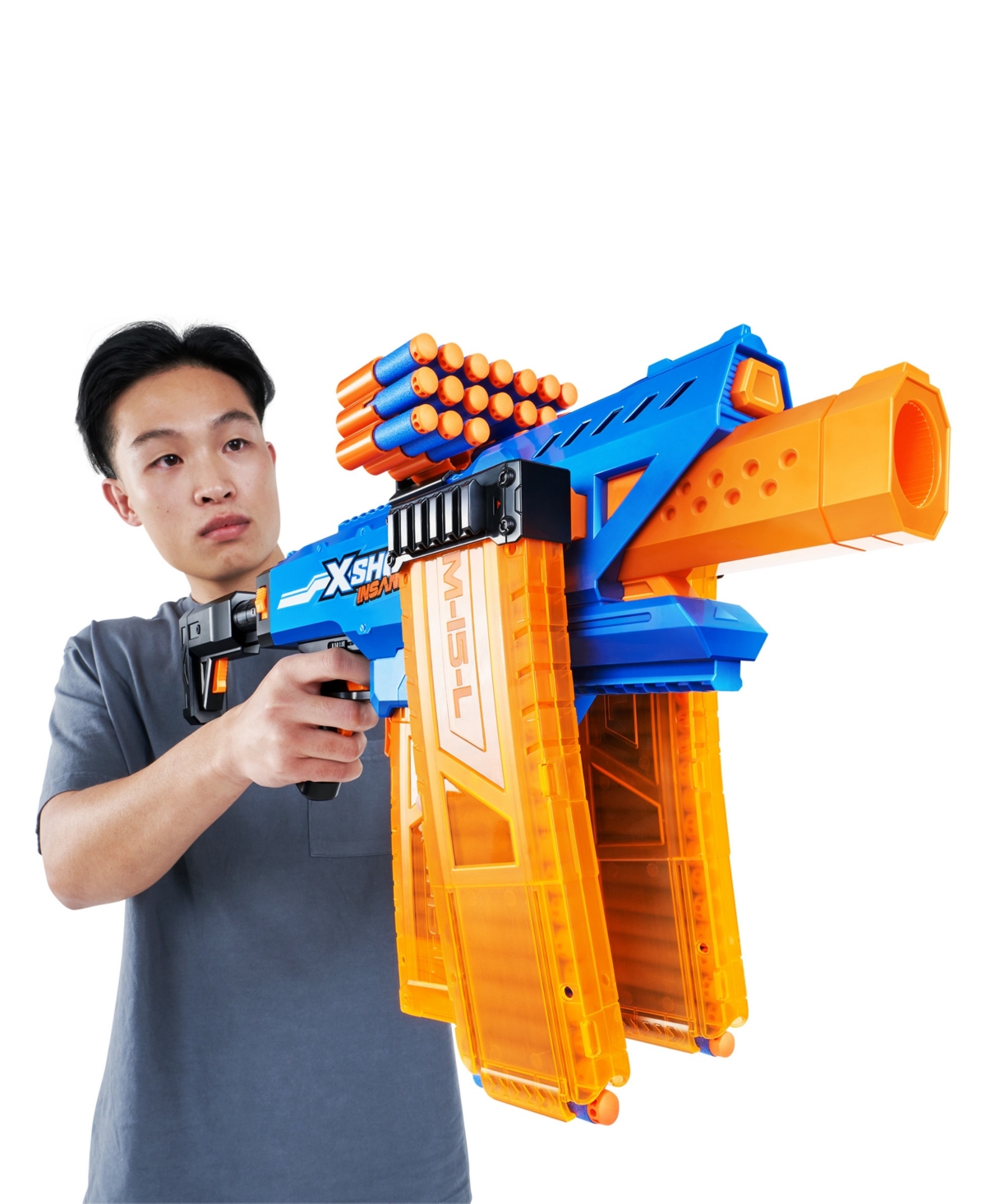 X-shot Insanity Motorized Clip Blaster In No Color