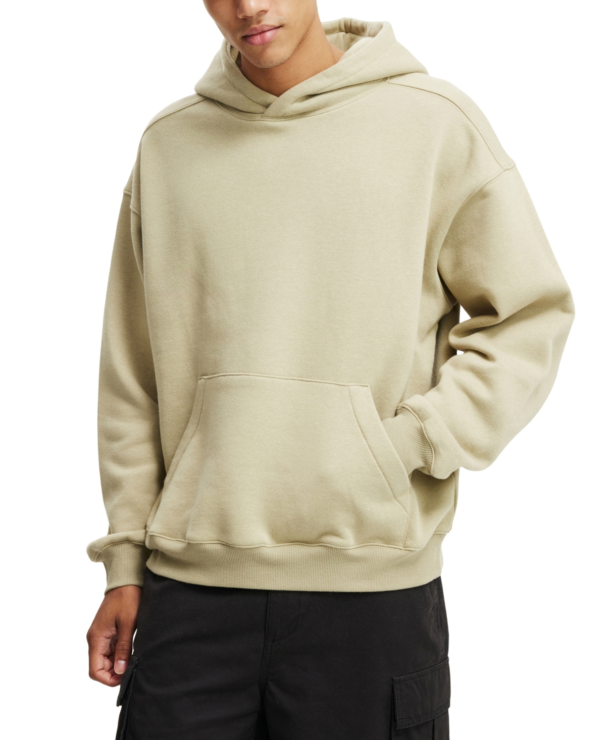 Shop Cotton On Men's Box Fit Hoodie In Elm