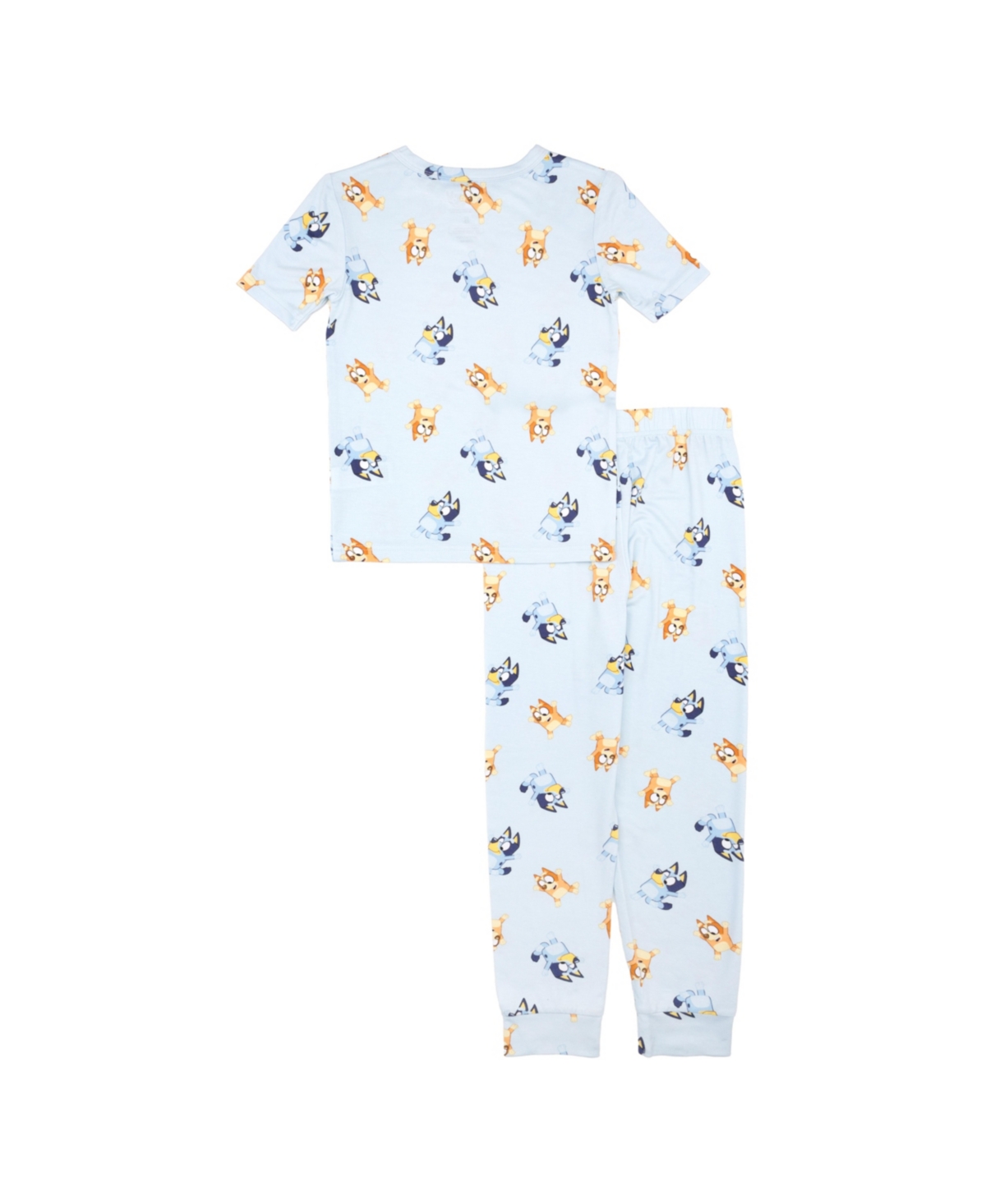 Shop Bluey Little And Big Girls 2-piece Short Sleeve T-shirt And Long Pant Pajama Set In Assorted