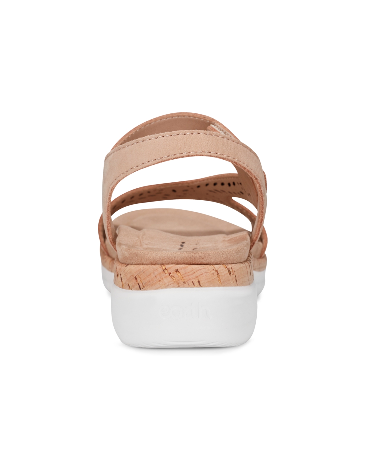 Shop Earth Women's Recent Flat Sandals In Beige Nubuck