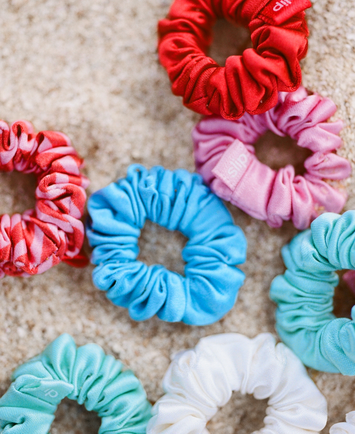 Slip 12-pc. Pure Silk Minnie Scrunchies Set In Sundown