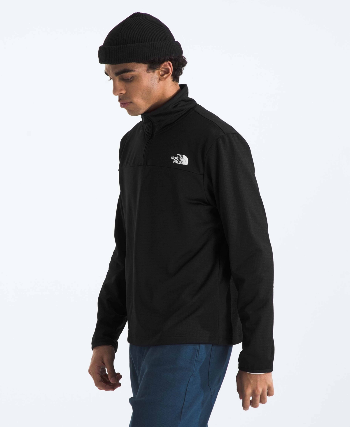 THE NORTH FACE MEN'S CEDAR TRAIL GRID FLEECE ZIP SWEATSHIRT 