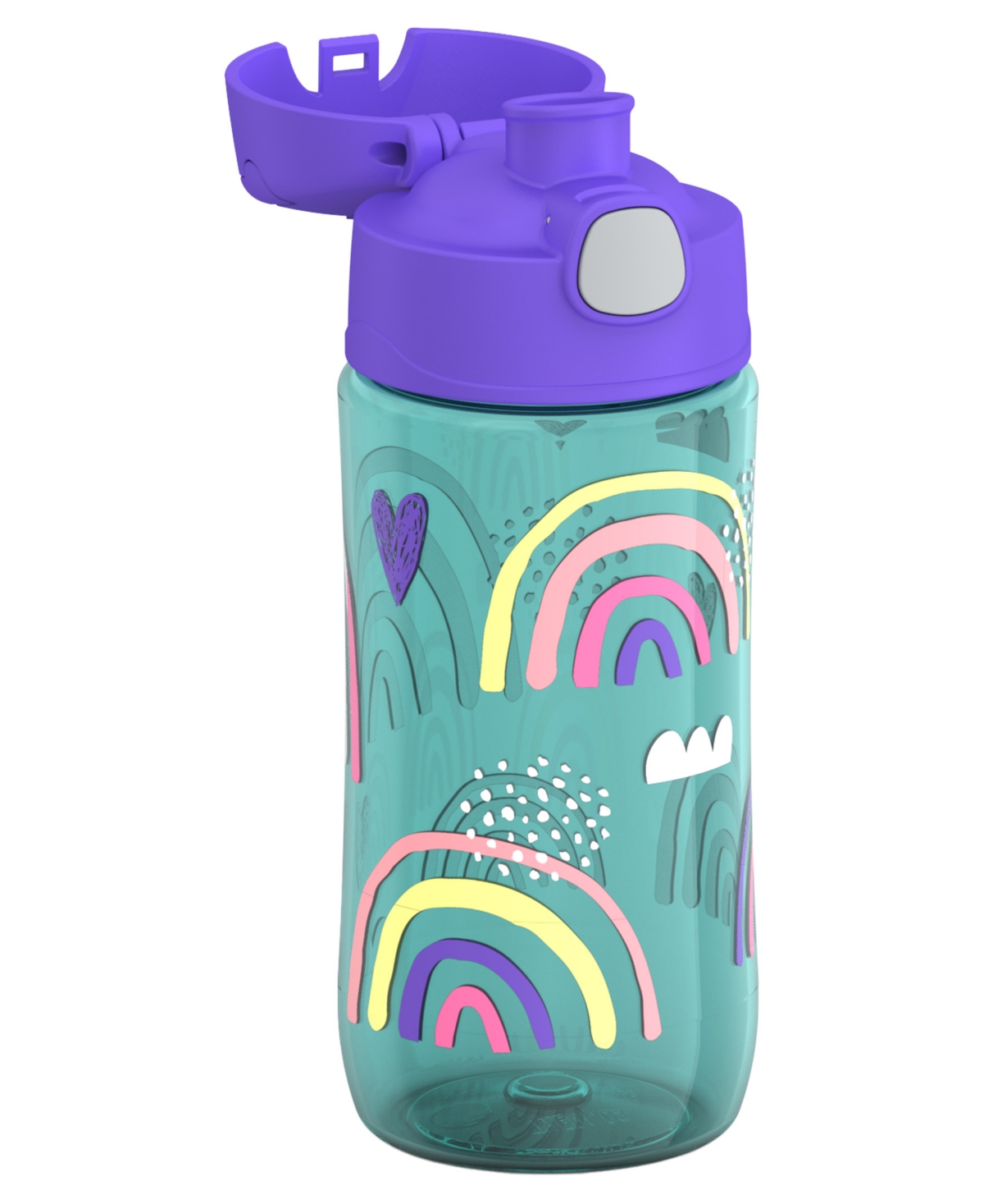 Thermos Funtainer 16 Oz. Hydration Bottle With Spout Lid In Rainbows