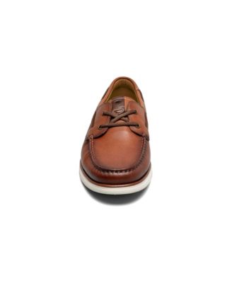 Men's Tropics Moc Toe Elastic Lace Boat Shoe