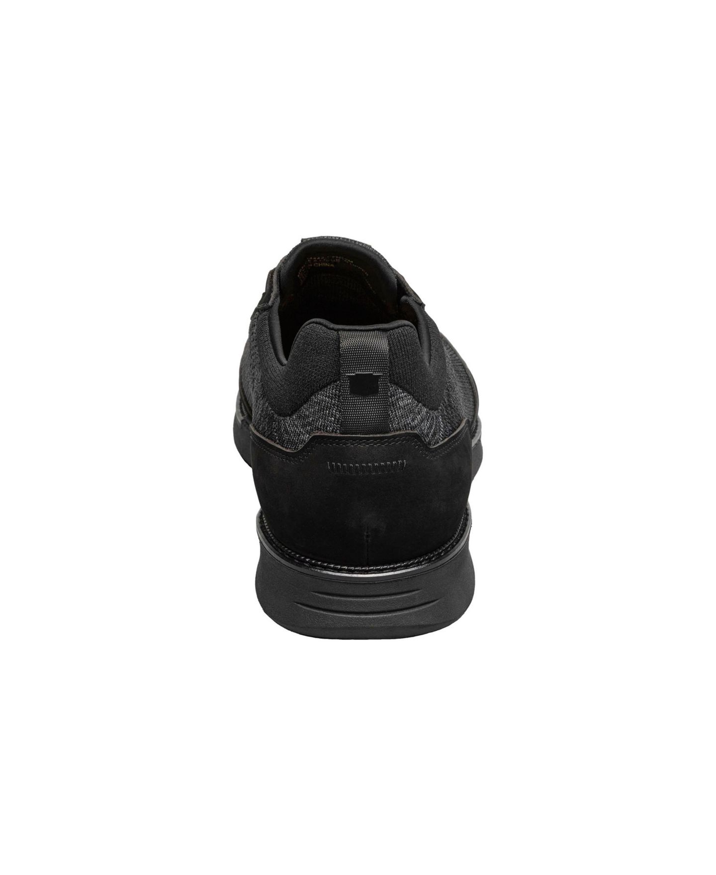 Мужские кроссовки Florsheim Launch Knit Elastic Lace Slip On, цвет: Чёрный — фото 4