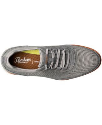 Men's Launch Knit Elastic Lace Slip On Sneaker