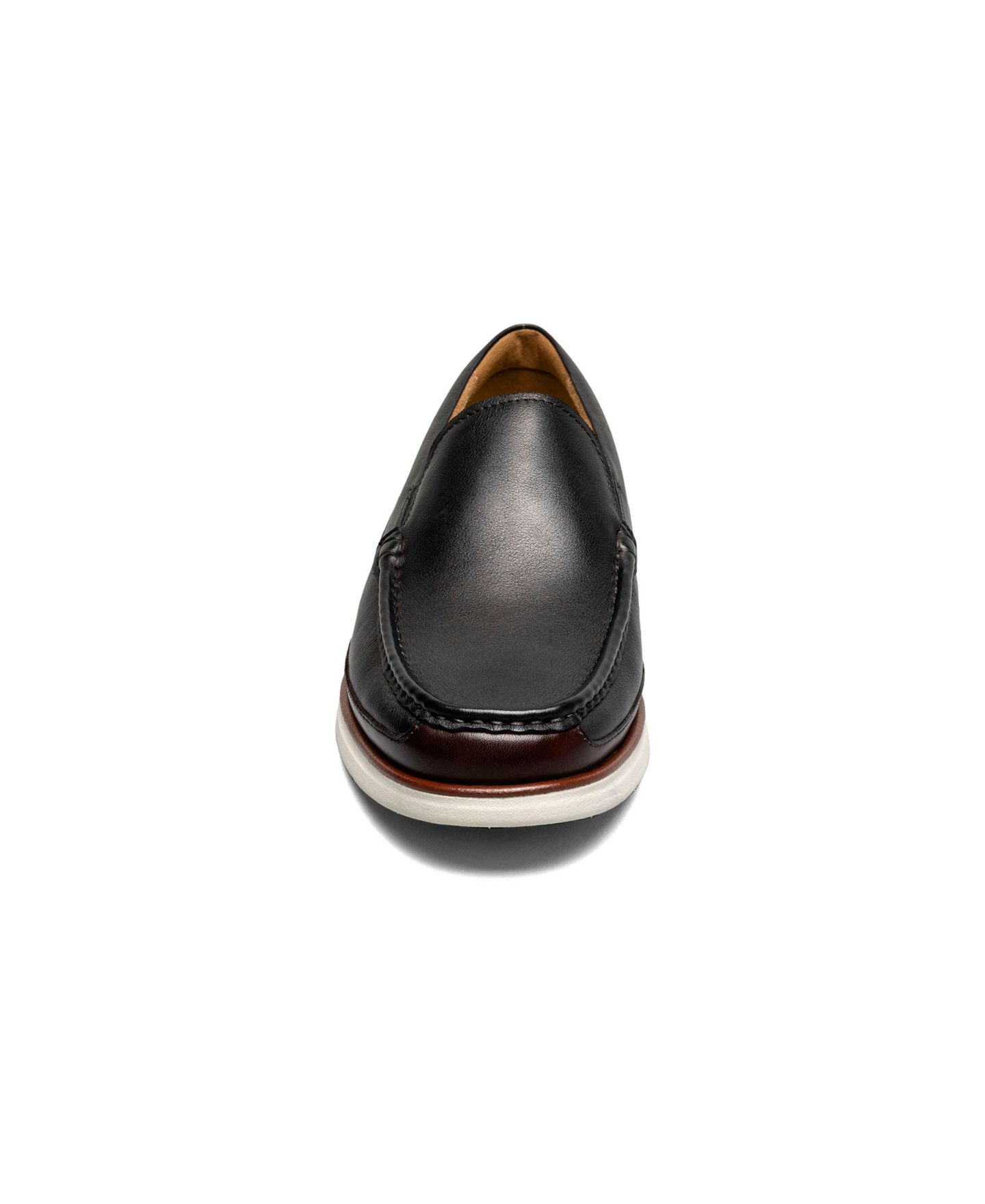 Мужские туфли Florsheim Tropics Moc Toe Venetian Loafer, цвет: Чёрный разноцветный — фото 2