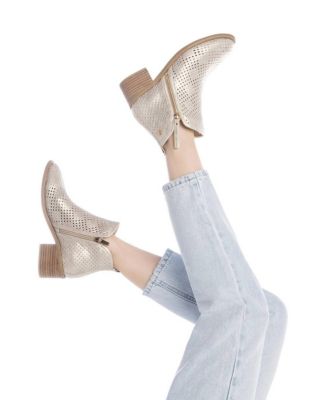 Women's Italian Western Booties With side Zipper