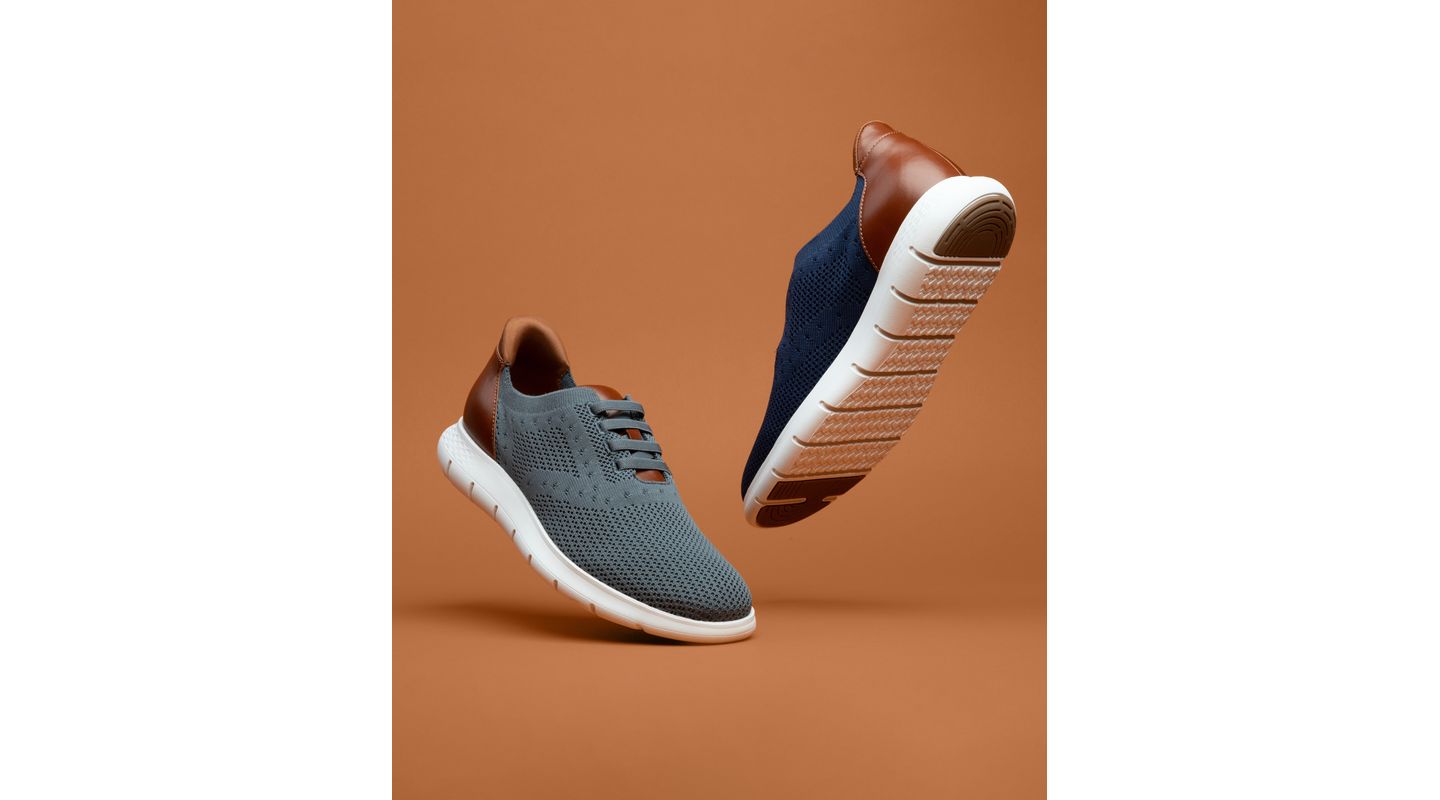 Мужские кроссовки Marc Joseph New York Victory Street Hands-Free Slip On Technology Lightweight Mesh Oxfords, цвет: Чёрный, вариант 1 — фото 10