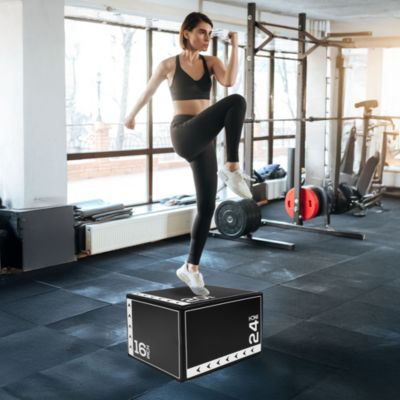 10 Pound Versatile 3 in 1 Plyometric Jumping Exercise Box