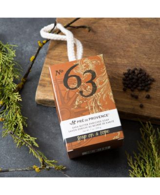 Pre de Provence Men's 63, Soap on a Rope, 200 Gram