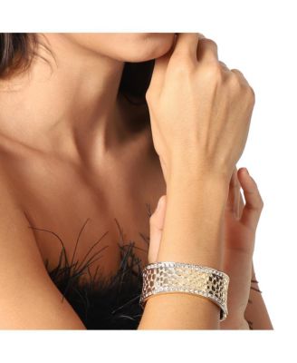 Embellished Paved Stone Bracelet