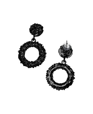 Corroded Drop Earrings