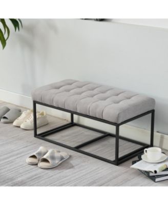 Multifunctional Storage Ottoman Bench End of Bed, Entryway & Living Room