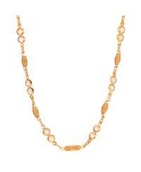 Crystal Station Chain Necklace