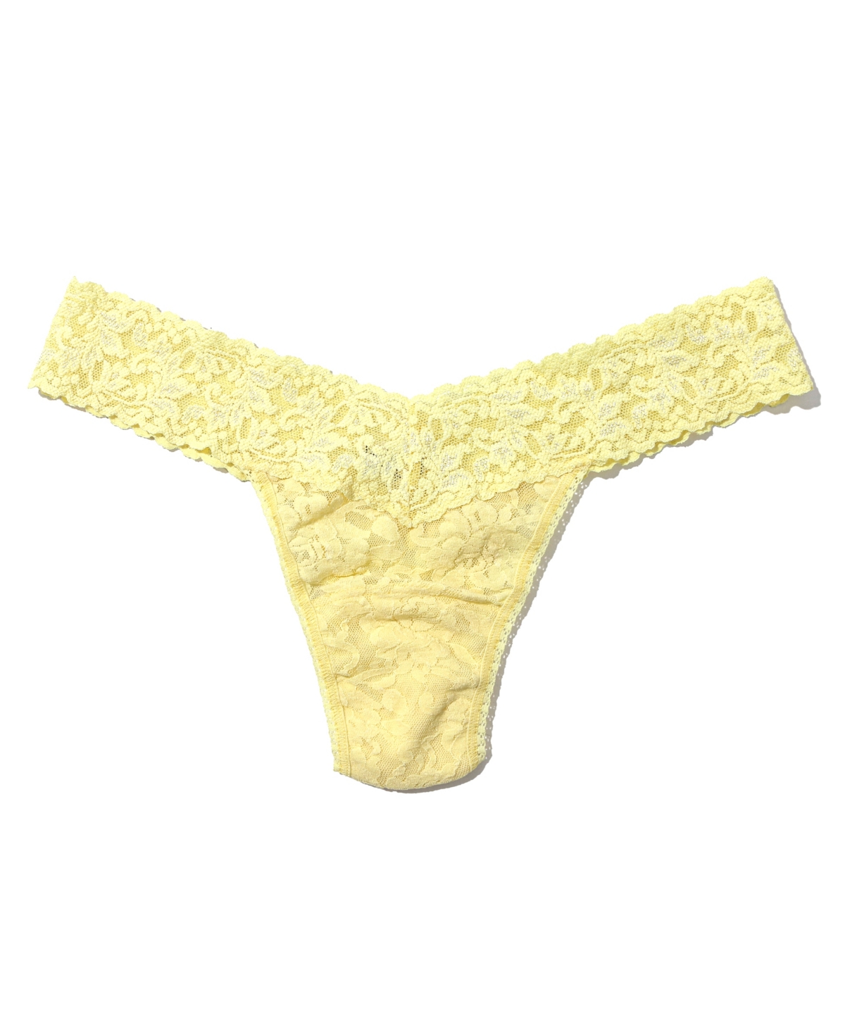 Hanky Panky Signature Lace® Original Rise Thong In Yellow