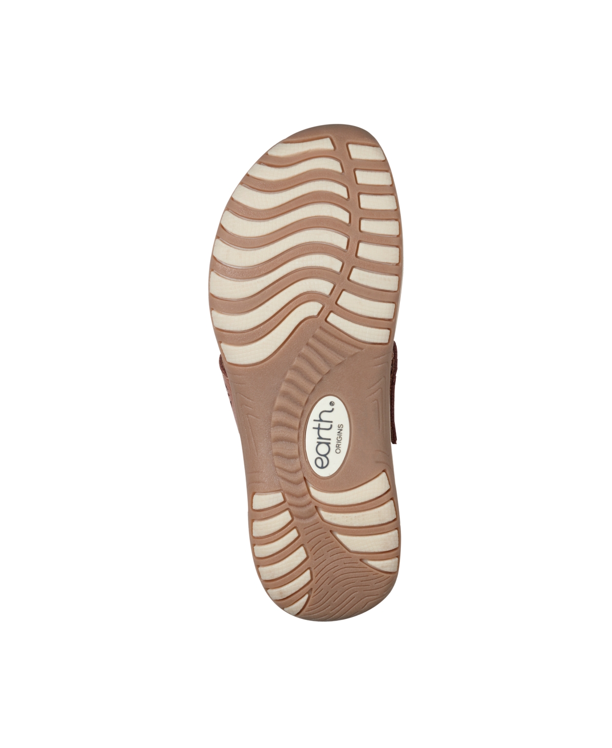 EARTH WOMEN'S SADIE T-STRAP FLAT SANDALS 