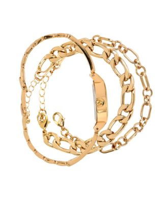 Women's Gold Tone Metal Alloy Analog Watch, 33mm