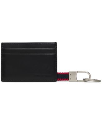 Men's Cardholder Leather Wallet with Change Purse Gift Set
