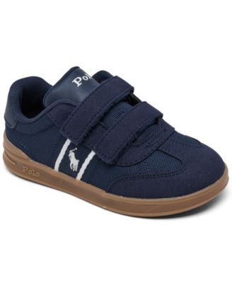 Polo Ralph Lauren - Toddler Kids Heritage Court III T-Toe Fastening Strap Casual Sneakers from Finish Line
