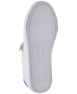 Little Girls Ryley Fastening Strap Casual Sneakers from Finish Line