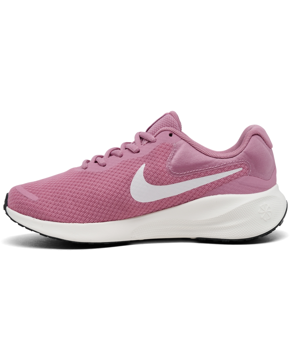 Nike Women's Revolution 7 Wide Width Running Sneakers From Finish Line In Elm Panel,sail