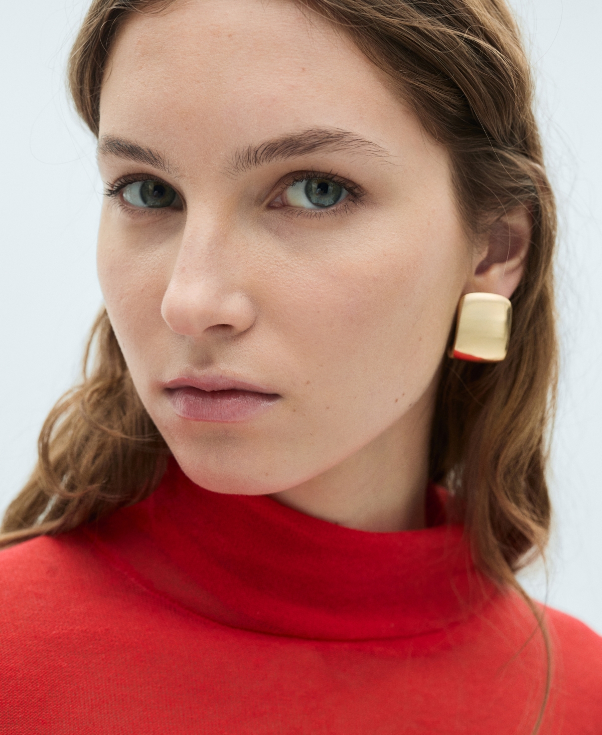 Mango Turtleneck Sweater In Red