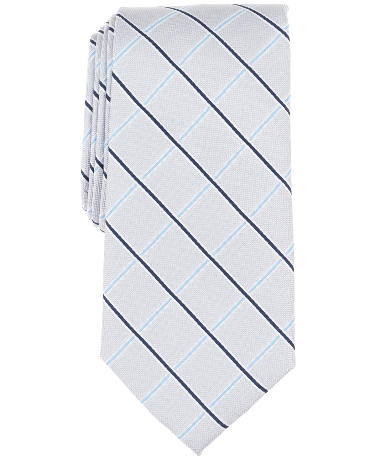 Men's Agoston Stripe Tie, Exclusively at Macy's - Red