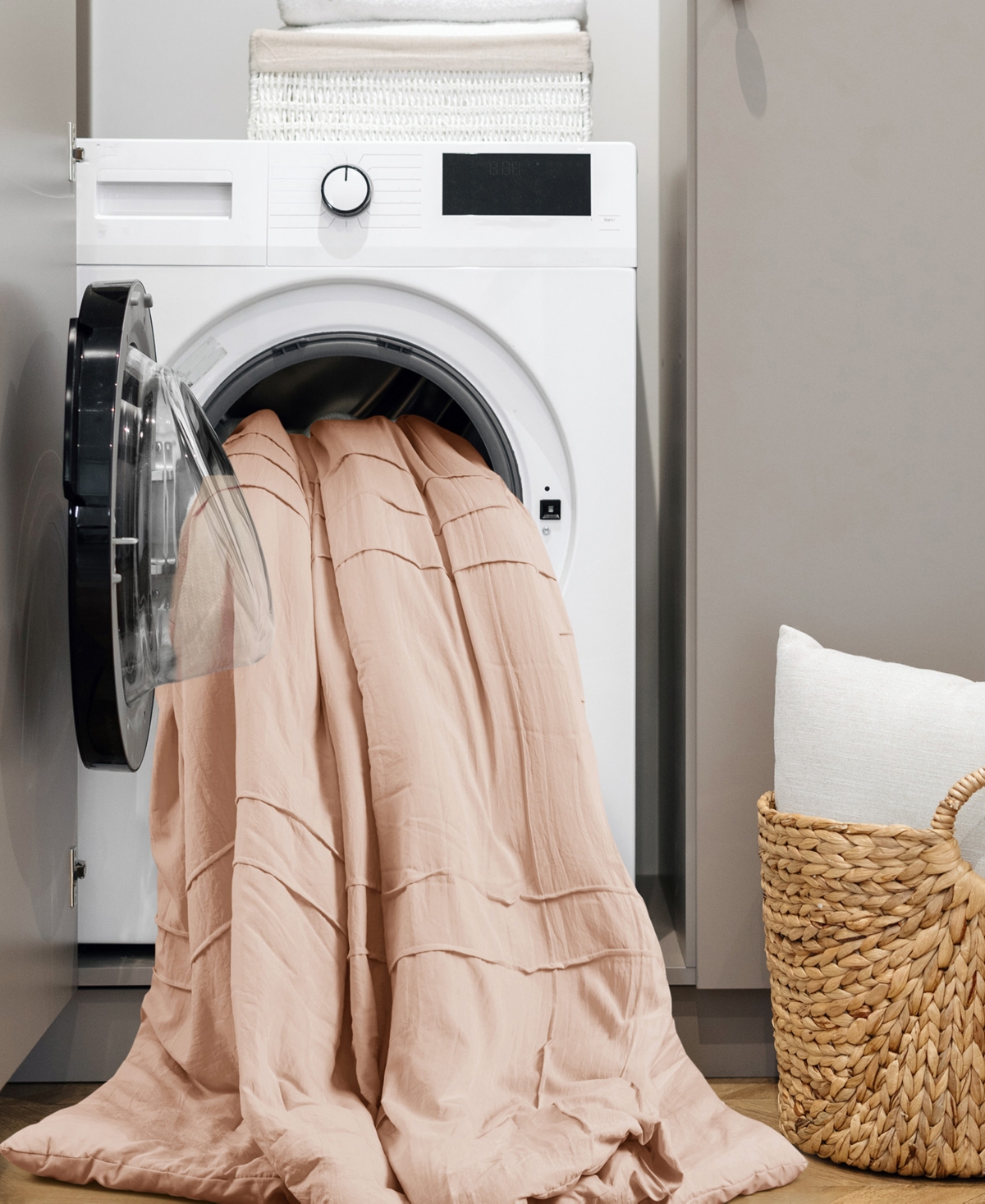 510 Design Porter Pleated 3-pc. Comforter Set, California King In Blush