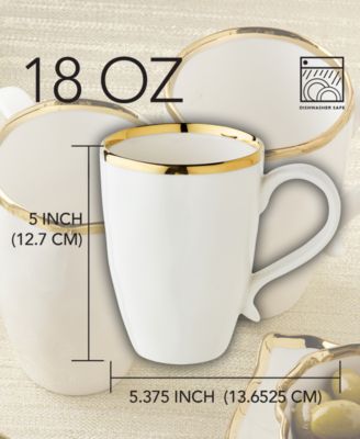 Regency Mugs, Set of 4