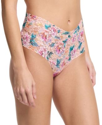 Women's Printed Retro Thong
