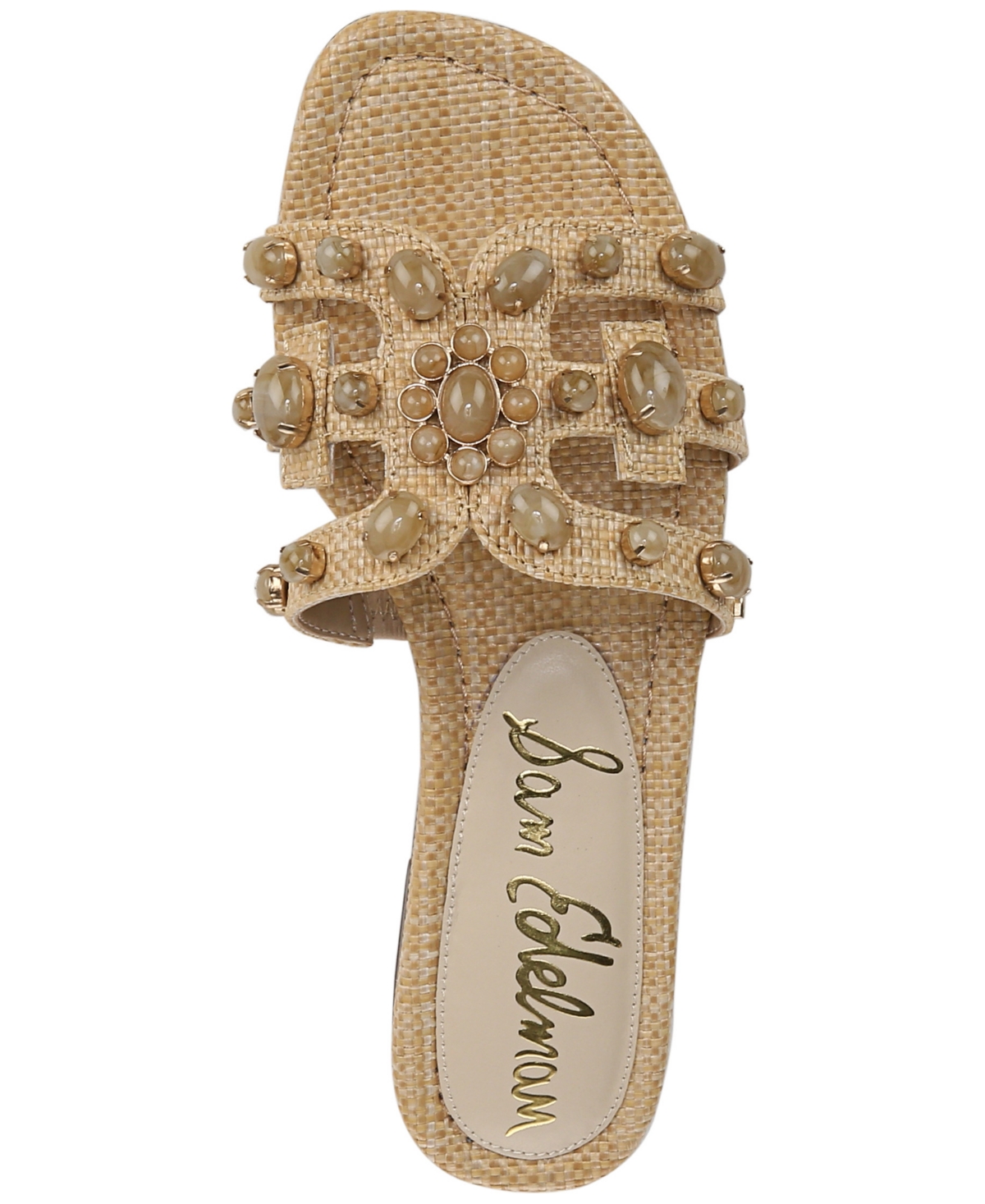 SAM EDELMAN WOMEN'S BAY RAY SLIDE FLAT SANDALS 
