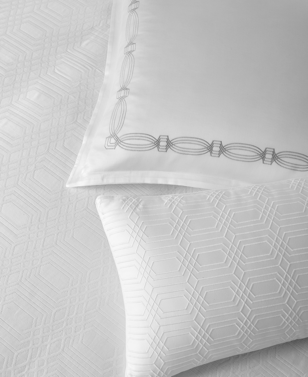 HOTEL COLLECTION CLOSEOUT! HOTEL COLLECTION POSITANO MATELASSE DECORATIVE PILLOW, 14" X 36", EXCLUSIVELY AT MACY'S 