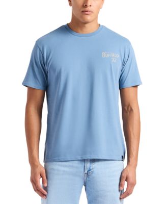 Buffalo David Bitton - Men's Tuffalo Relaxed Fit Short Sleeve Logo Graphic Crewneck T-Shirt
