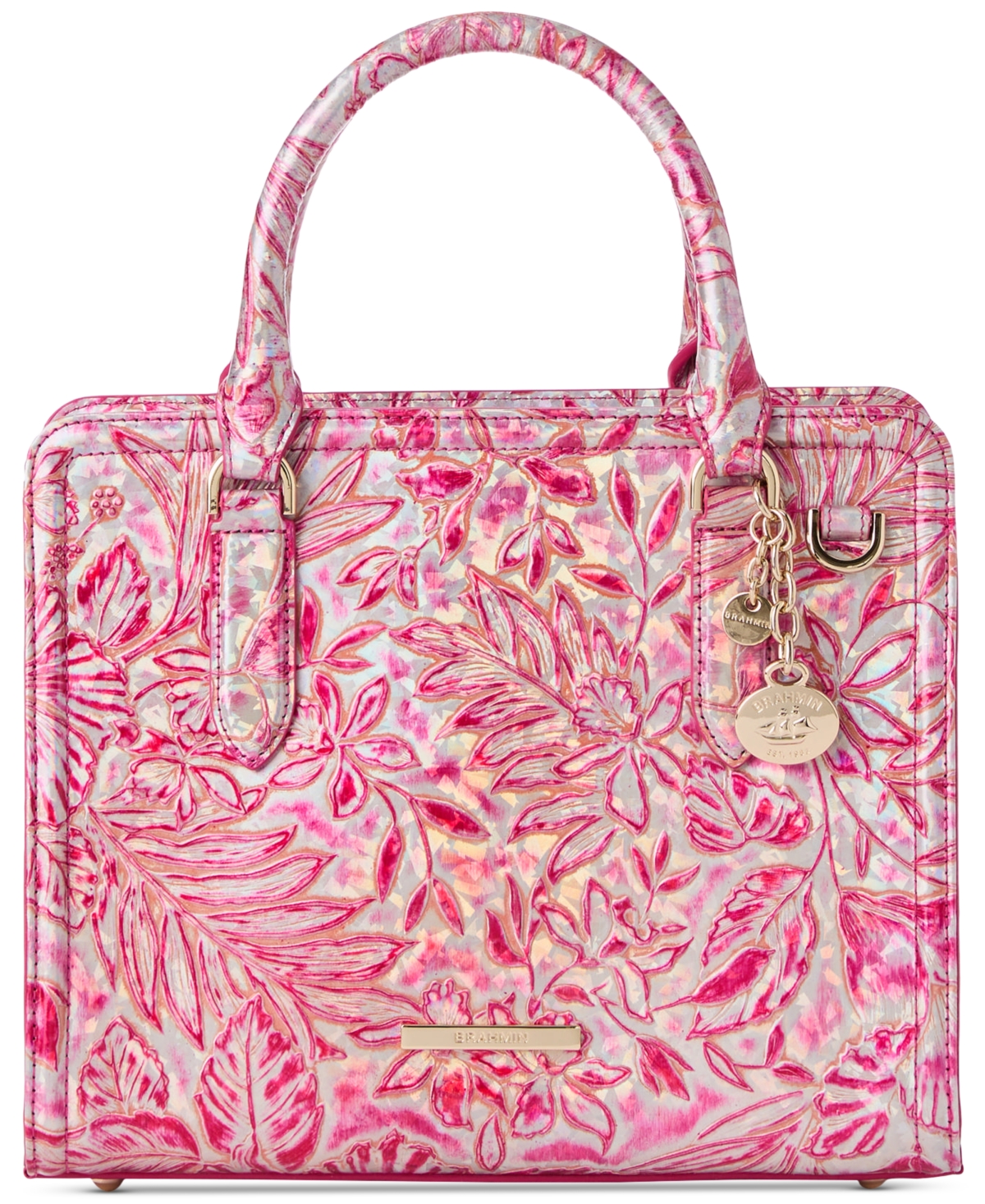 Cami Satchel Bag - Coral Snapdragon