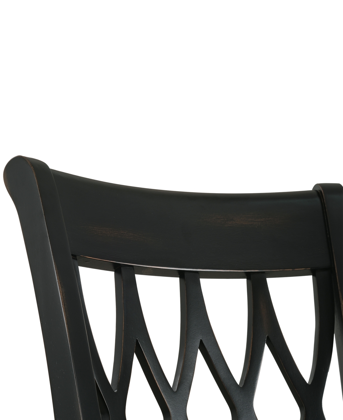Macy's Daria Side Chair, Created For  In Black