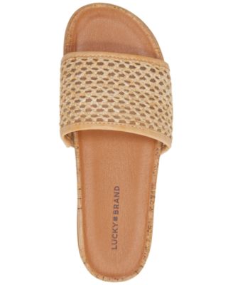 Women's Dylina Cork Platform Slide Sandals