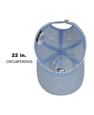 Embroidered Character Women's Denim Unstructured Baseball Cap