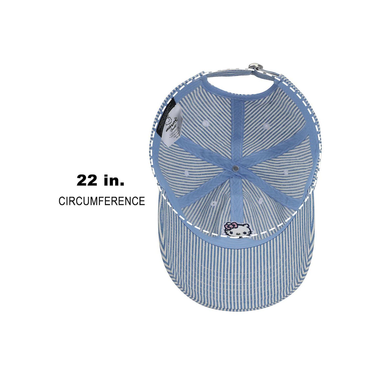Embroidered Character Women's Denim Unstructured Baseball Cap