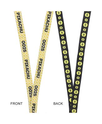 Pikachu Yellow Kanto Region First Partner Lanyard
