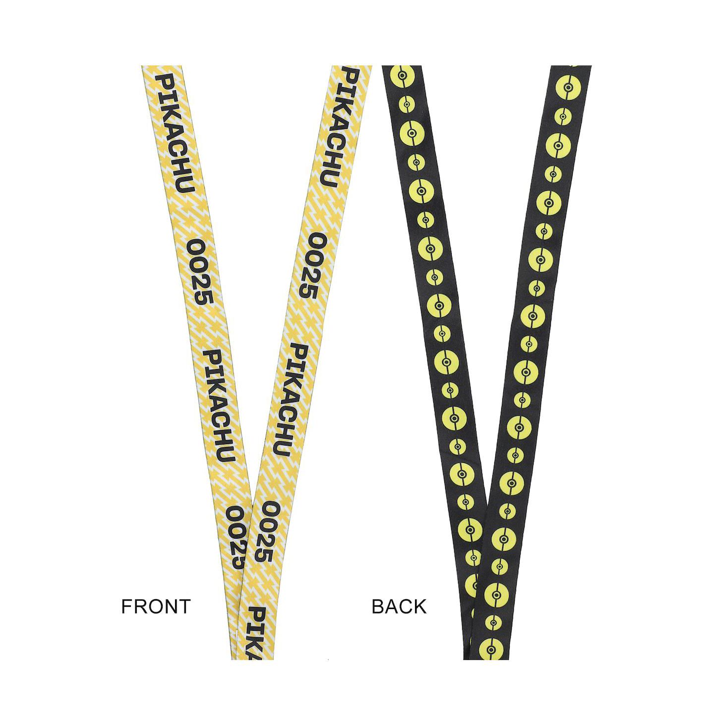 Женские брелоки Pokemon Pikachu Yellow Kanto Region First Partner Lanyard, цвет: Разноцветный — фото 4
