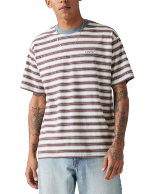 Levi's - Men's Red Tab Vintage Short Sleeve Striped Crewneck T-Shirt