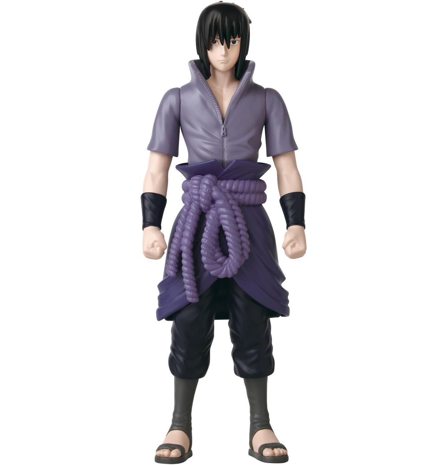 Детская фигурка Bandai Naruto - Anime Heroes: Mega - Sasuke Uchiha 12" Action Figure, цвет: Фиолетовый — фото 1